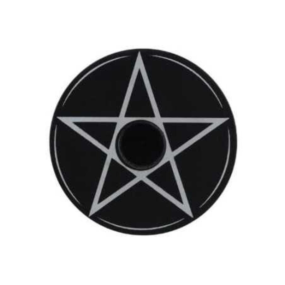Portavelas Pentagrama