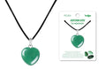 Colgante Corazón de piedra Aventurina Verde