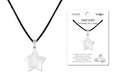 Colgante Estrella de piedra Cuarzo Blanco