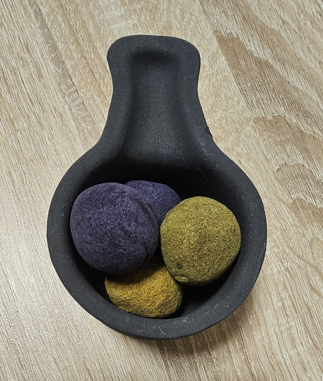 Sahumador Cerámico + 4 bombitas Defumación